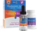Synthovial hialogic Seven Hyaluronic Acid Liquid & Resveratrol kapsułki - HA Support - Vegan - 1 oz