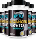 (5 opakowań) Rozdrobnione tabletki Keto, Kapsułki Premium Keto odchudzające, Wszystkie naturalne suplementy Keto do wsparcia celów fitness i ciała, Oficjalne Recenzje ShreddedKeto (300 kapsułki)