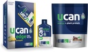 UCAN Ananas Edge Energy Gel & Chocolate Plant Protein - Doskonały do biegania, Szkolenia, Fitness, Jazda na rowerze, Crossfit & Więcej 124; Sugar- Free, Wegan, & Keto Przyjazny suplement energetyczny