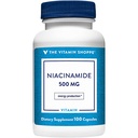 Witamina Shoppe Niacinamid 500MG, Wspiera poziomy cholesterolu już w normalnym zakresie, raz dziennie (100 kapsułki)