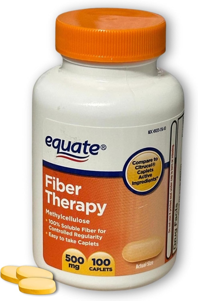 Fiber Therapy Metyloceluloza 500 mg, 100ct (Opakowanie po 1)