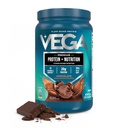 Vega Protein + Nutrition - 20g Białko grochu na bazie plantacji, Czekolada, 17 Słupki, Wegan Keto Superfood, Antyoksydant- Rich, Gluten Free, Wolny od mleka, Niskie węglowodory, 1.4lbs (Packaging May Vary)
