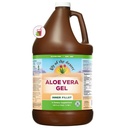 Lily of The Desert Aloe Vera Gel - Wewnętrzna konsystencja filetowa Aloe Vera Drink z naturalnymi witaminami, Digestive Enzymes for Gut Health, Stomach Relief, Wellness, Glowing Skin, 128 Fl Oz