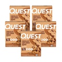 Quest Nutrition Chocolate Chip Cookie Dough - Wysokie białko, niskie węglowodany, Gluten Free, Keto Friendly, 2.12 Oz, 20 Count (4 opakowania po 5)