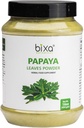 Bixa BOTANICAL Papaya Leaf Powder Incorporation 124; Carica Papaya Incorporated 124; 1 Funt / 16 OZ Incorporation 124; Ayurvedic Herbal Supplement Agregable 124; Gluten Free, Non-GMO, Steam Treated, Vegan, 100% Pure.