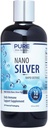 Pure Nano Silver Spray 16oz Refill 124; 10 PPM Daily Immune Supplement Supplement Agregable 124; Easy Absorbowany Colloidal Nano Silver Spray Agregable 124; Probiotic- Friendly Silver Solution