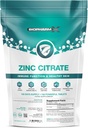 Cytrynian cynku (100% Czysty Certified / Maksymalna moc 50mg tabletki x 100 (1 na dzień)