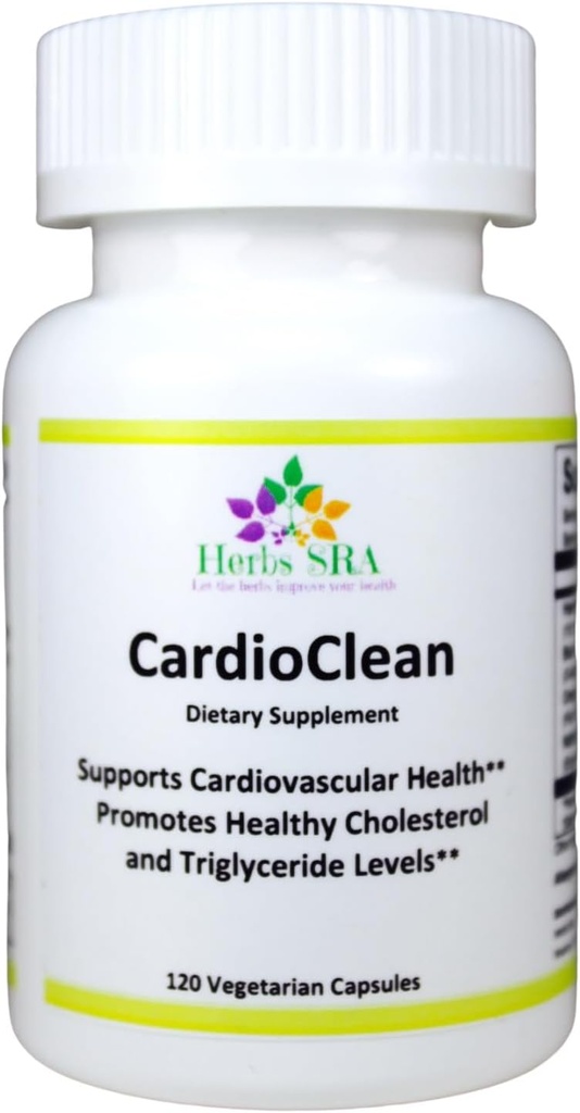 CARDIOCLEAN - z Omega-3 Power i Black Czosnek Czystość - Twój Ultimate Ally w Cholesterolu i Triglicerydów zarządzania, Przygotowany do optymalnej funkcji cyrkulacyjnej i Wchłanianie odżywcze