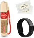 PARA 'KITO Mosquito Repelent Bundle, 1 Mosquito Repelent Bransoletka, 1 Roll- na żelu, Bug Repelent Bransoletki, Moskitier Epelent urządzenia, czarny