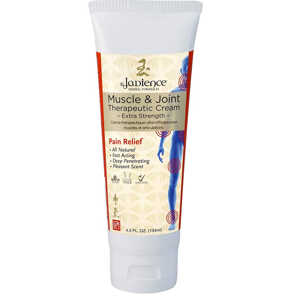 Jadience Mięśnie i wspólny ból terapeutyczny Ulga kremu analgesic dla Lower Back Łokieć Knee Mięśnie Zapalenie stawów ulga i regeneracja Natural Eastern Royal Asian Family Formula 4.5 oz