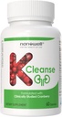 NANOWELL K- Cleanse - Nerki Cleanse Supplement with Pacran Cranberry Extract, Magnezu, Selenium, Witaminy B5 & B6- 60 Kapsułki, 30 Day Supply