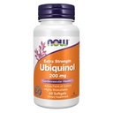 Teraz suplementy, Ubichinol 200 mg, Wysoka dostępność biologiczna (Aktywna forma CoQ10), 60 Softgels