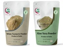 Opakowanie zbiorcze: 124; proszek z białej kurkumy + Aloe vera proszek: 124; 8 oz każdy