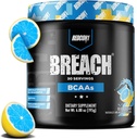 REDCON1 Breach BCAA, Blue Lemonade - Keto Friendly + Sugar Free Essential Acids for Recovery - Zawiera BCAAs L- Leucyna, L- Isoleucine & L- Vanine (30 Służenie)