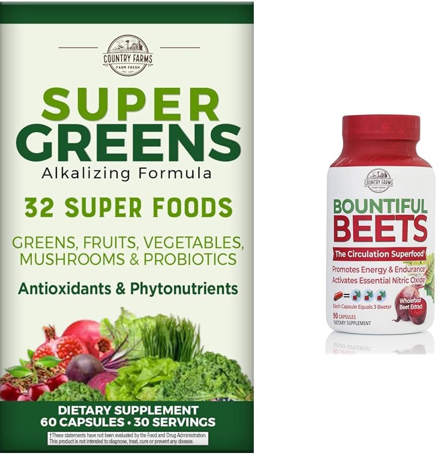 KRAJ HODOWLE Super Zielone Owoce Probiotyki roślinne Przeciwutleniacze Phytonutrients Beet Root Tlenek azotu Cyrkulacja immunologiczna Wsparcie kapsułki