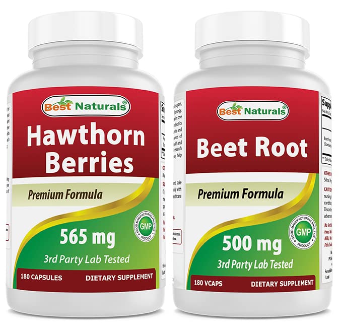 Hawthorn Berry 565 mg i Burak w proszku 500 Mg