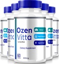 (5 opakowań) Ozen Vitta, Ozen Vitta kapsułki, Oficjalna OzenVitta formuła dla skutecznej utraty masy ciała, All- Natural Keto pigułki dla fit i aktywnego stylu życia, suplement zdrowia Capsula Recenzje (300 kapsułki)