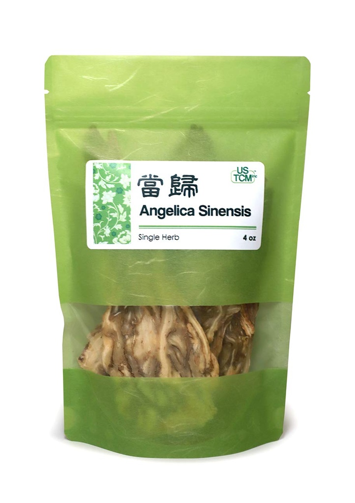 New Packaging Angelica Sinensis Root, Dang GUI Pian, Dong Quai Cut Slice British 4 oz.