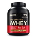 Optimum Nutrition Gold Standard 100% Proszek z białka serwatki, Francuski Vanilla Crème, 5 funtów (Opakowania maja Vary)