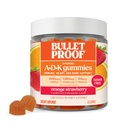 Kuloodporny Sugar-Free Pomarańczowy Truskawki Witaminy A + D + K Gummies, 60 Hrabia, Keto Suplement do serca, kości i immunologicznego wsparcia, Nowa i ulepszona formuła i tekstura, Opakowania maja Vary