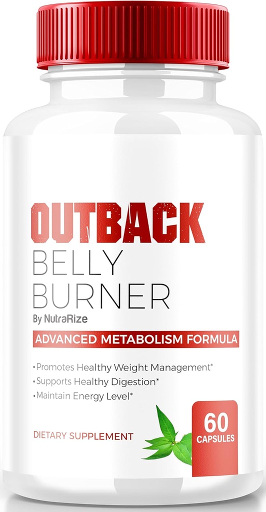Na zewnątrz Belly Burner Pigułki, Premium Out Back Belly Burner Keto Kapsułki, Wszystkie naturalne Keto Suplement do wsparcia celów fitness i ciała, Oficjalne Outback BellyBurner Recenzje (60 kapsułki)