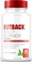 Na zewnątrz Belly Burner Pigułki, Premium Out Back Belly Burner Keto Kapsułki, Wszystkie naturalne Keto Suplement do wsparcia celów fitness i ciała, Oficjalne Outback BellyBurner Recenzje (60 kapsułki)