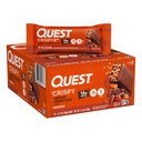 Quest Nutrition Chrupiąca Czekolada Karmel Pecan Hero Protein Bar, 15 g Białko, 1 g Cukier, 3g Karb netto, Gluten Free Protein Snack, Keto Friendly, 12 Hrabia