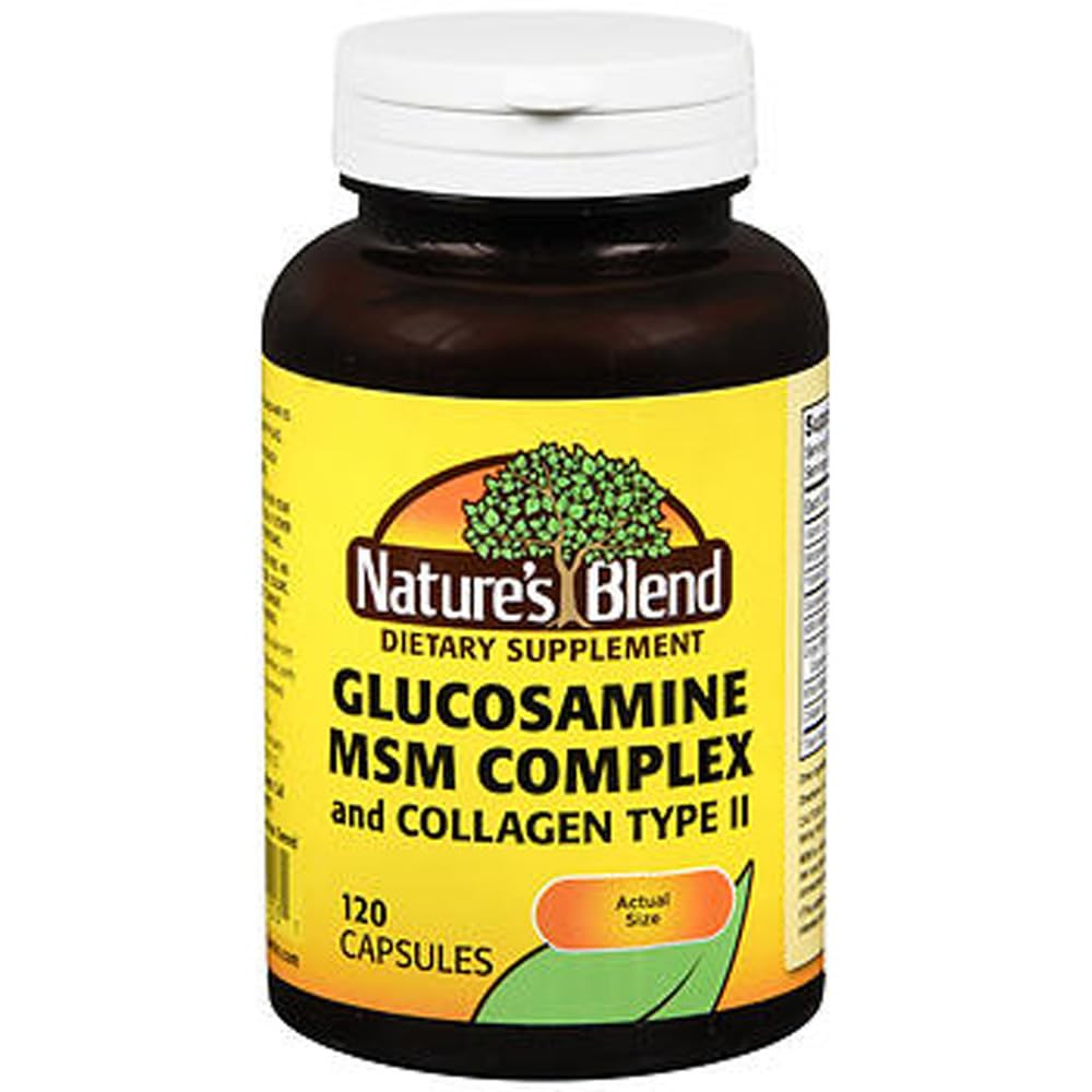 Mieszanka natury GLUCOSAM / MSM CMPLX TB 120, 079854011531