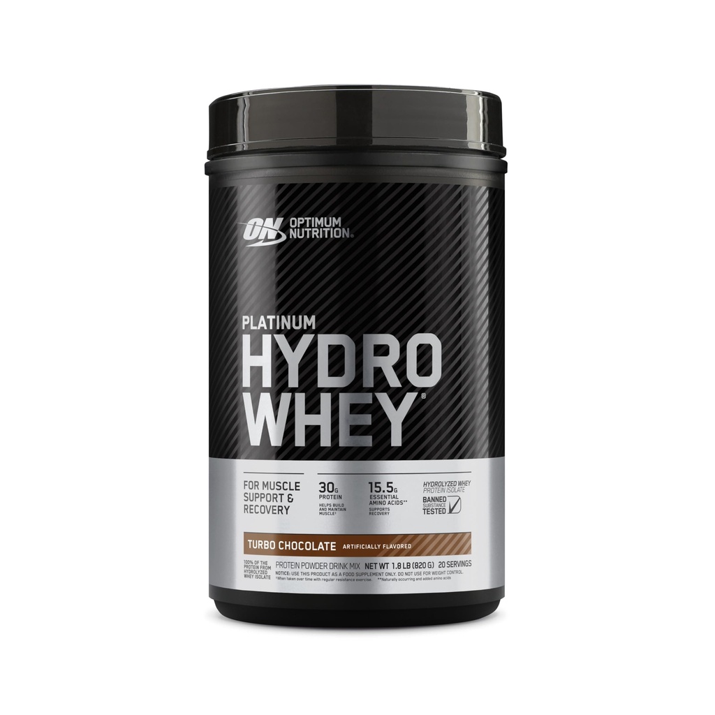 Optimum Nutrition Platinum Hydro Serwatka, Czekolada Turbo, 1.75 funt