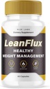 Rize laboratoria LeanFlux - Lean Flux Weight Loss to Increase BAT Levels, Leanflum Reviews Non-GMO Easy to Swallow Supplement Pills, Gain Brown Adipose Tissue BurnFat (60 kapsułki)