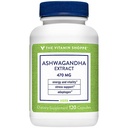 Witamina Shoppe Ashwagandha Extract 470MG - Herbal Supplement, który zapewnia energię i witalność, Pomaga w zarządzaniu stresem (120 Kapsułki)
