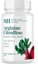 MICHAEL 's Health Naturopathic Programs Arginine Citruline - 90 Tablets - Increases Nitric Oxide - with Organic Beet Root - 30 Servings