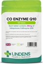 Co Enzyme Q10 30 mg (Co- Q10) 120 tabletek przez Lindens