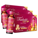AFC Japonia Tsubaki Ageless Beauty Collagen Drink from Japan z 10,000 mg Marine Collagen Peptydes + 500mg Royal Galaretka + kwas hialuronowy + witamina Bs & C do rewitalizacji skóry 1.69fl.ozx10sx3