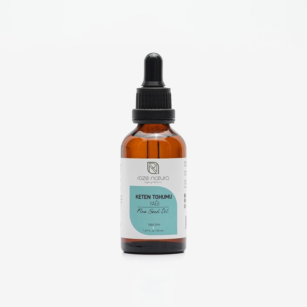 Olej lniany klasy chłodnej, 1,69 oz (50ml)