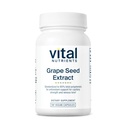 Vital Nutrigents Grape Seed Extract 100mg Siarczan 124; Potężny Przeciwutleniacz i Wsparcie dla cyrkulacji, Kapilarny, i Vein Health Siłow124; Gluten, Dairy, Soy Free Siłow124; Non-GMO Siłownik 124; 90 Kapsułki