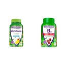 Witafuzja Melatonina 140 Liczba i Witamina B12 Gummy Witaminy, 90 Hrabia Cherry Flavor dla Energii Metabolizm i Wsparcie układu nerwowego