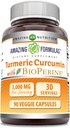 Amazing Supples Turmeric Curcumin with Bioperine 3000 mg Per Serving Network 124; 90 Veggie Capsules Supplement Equipment 124; Non- GMO Equipment 124; Gluten Free Equipment 124; Made in USA