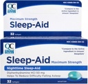 Wybór jakości Max Siła Sleep Aid, Nighttime Sleep Aid Difenhydramine HCI 50 mg, Non Habit Forming for Ocasional bezsenności, Łatwy do Połknięcia Softgels, 32 Cont Bottle