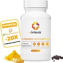 Kurkumina Kurkumina Suplement 60 Służenia - Wspiera Wspólne Zdrowie 124; BioPerine Black Pepper Extract z 500mg kapsułki, Curcuminoids 475mg Glukoza 124; Pomaga wątroba Funkcje, trawienie i lepsze wchłanianie