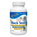 PÓŁNOCNY AMERYKAN HERB & SPICE Black Seed Oil 1000 mg - 90 Count - Wątroba, pęcherzyk żółciowy i funkcji jelit - Heart & Digestive Health - Black Seed Oil, Oregano Oil, Fennel - Non-GMO - 45 Służenie
