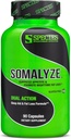 Gatunki Żywienie Somalyze Stymulant Free, Apetite Suppressant z GABA i Melatonin, Gluten Free Caps, 90 Kapsułki