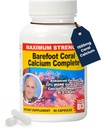 1500mg, 90 Capsules- Coral Calcium Supplement Developed by Bob Barefoot- Wspiera ogólne zdrowie & poziomy PH - Zawiera wapń, magnezu i witaminy D3
