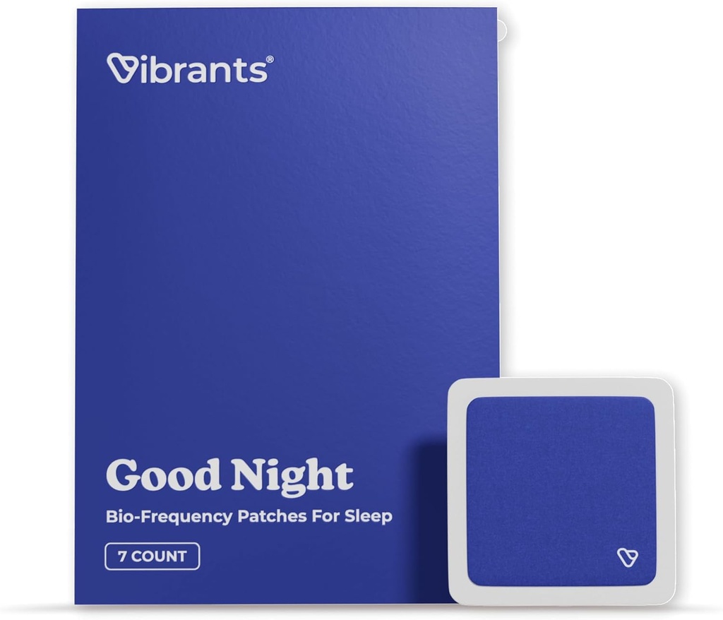 Vibrants Good Night Patch Bio- Frequency Patches for Sleep Equipment 124; Sample Pack - 7 Sen Patches