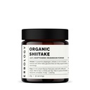Erbologia Organic Shiitake Mushroom Puder 50 Służenia - 11% Beta- glukany - Immunitet i energia - Lentinula edodes - Mała partia - Zrównoważony rozwój w Europie - Wegan - Nie-GMO - Nie Dodano Fillery