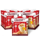 Quest Nutrition Ready to Drink Salted Carmel Protein Shake, 30g Protein, 3g Net Carbs, Gluten Free, Keto Friendly, 11 fl.oz 4 Count (Pack of 3)
