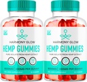 (2 Pack) Gummie Harmony Glow, Gummie Harmony Glow Hemp, Suplement Glow Harmony, Gummy Harmony Glow Natural Hemp, Gummie Harmony Glow Hemp, Gummys Harmony Glow Multivitamin, 60 Gummies na 2 miesiące