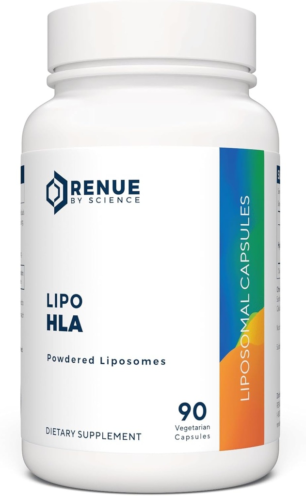 Renue By Science Hialuronic Acid Acidum 124; HLA Liposomal Hyaluronic Acid Supplements 124; 90 Acido Hialuronico Capsules - 150mg Hylunaric Acid per Serving Acidum 124; Non-GMO Acidum 124; Made in The USA Third- Party Tested
