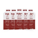 PUSH20 + Advanced Collagen Blend - Liquid Protein 20g na 1,25 fl. oz - Black Cherry Flavor - Witamina C, Kolagen Peptydy, Kwas hialuronowy, Witamina E & Najlepszy Kolagen płynny przez bycie dobrze Essentials
