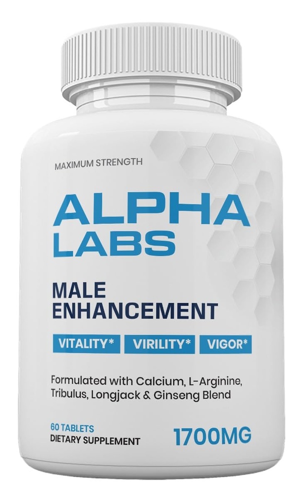 Zonata Oficjalne Alpha Labs Suplement diety dla mężczyzn, Natural Formula do utrzymania energii i wydajności Poziomy, Alphalabs Najlepsze opinie (60 Tablets)